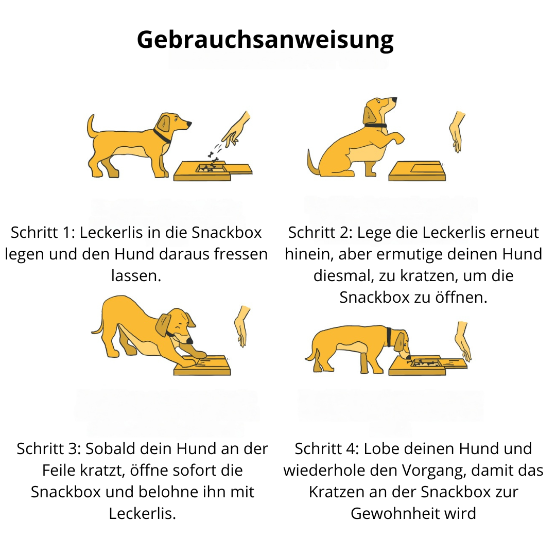 Animoozy™ | Krallenfeilenbrett für Hunde